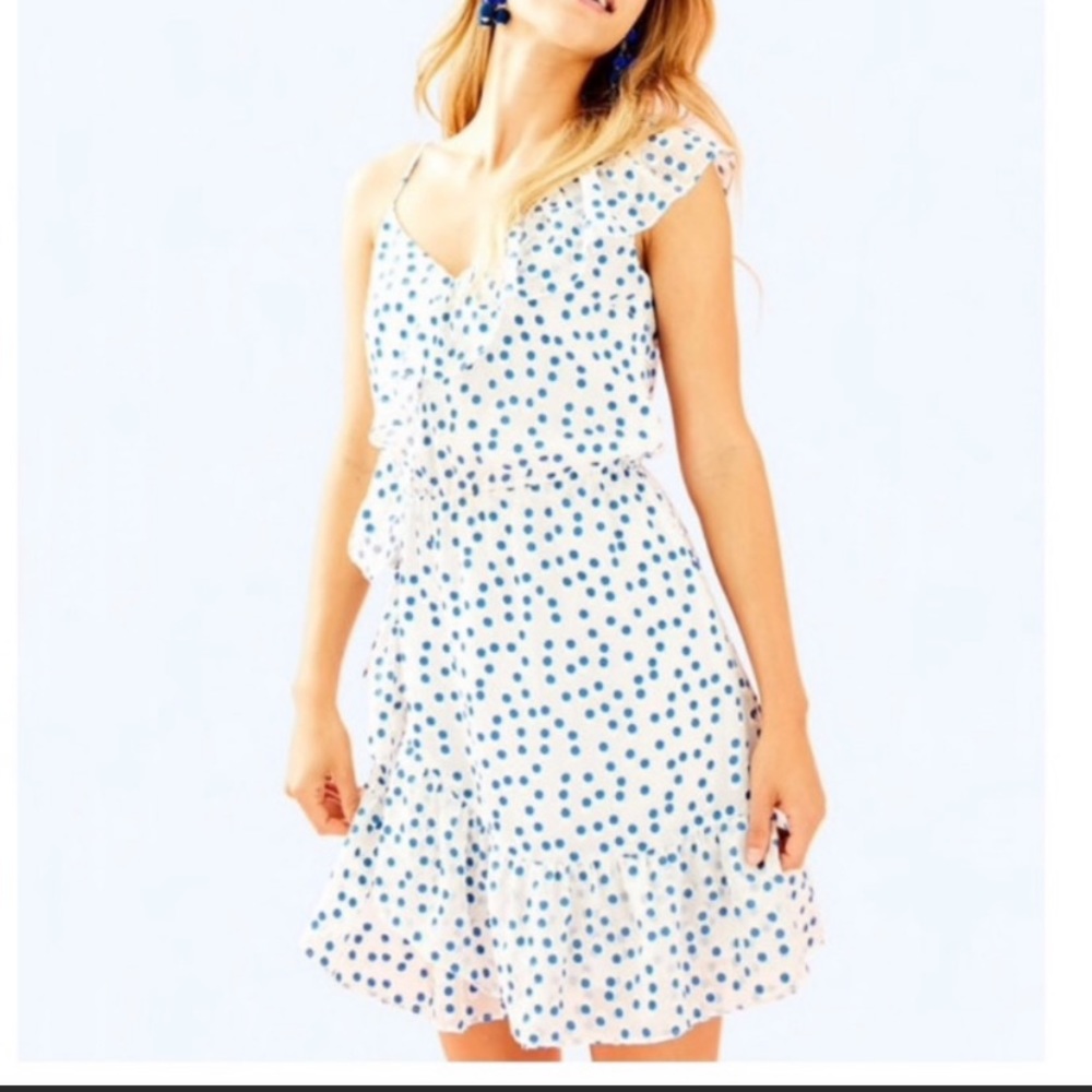 Lilly Pulitzer Madelina Dress Polka Dot